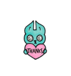 Alien cat   異星ねこ（個別スタンプ：2）