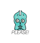 Alien cat   異星ねこ（個別スタンプ：9）