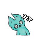 Alien cat   異星ねこ（個別スタンプ：11）