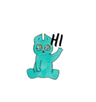 Alien cat   異星ねこ（個別スタンプ：18）