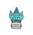 Alien cat   異星ねこ（個別スタンプ：20）