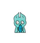 Alien cat   異星ねこ（個別スタンプ：22）