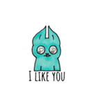 Alien cat   異星ねこ（個別スタンプ：24）