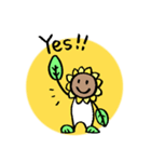 賑やかヒマワリ（個別スタンプ：3）