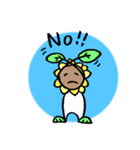 賑やかヒマワリ（個別スタンプ：4）