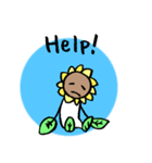 賑やかヒマワリ（個別スタンプ：13）