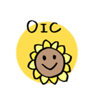 賑やかヒマワリ（個別スタンプ：14）
