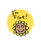 賑やかヒマワリ（個別スタンプ：16）