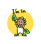賑やかヒマワリ（個別スタンプ：18）