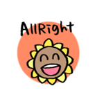 賑やかヒマワリ（個別スタンプ：25）