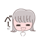 すぐ拗ねる素直になれない女の子（個別スタンプ：7）