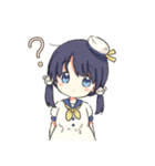 くまうさwithセーラー服（個別スタンプ：3）