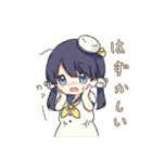 くまうさwithセーラー服（個別スタンプ：12）