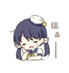 くまうさwithセーラー服（個別スタンプ：14）