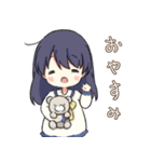 くまうさwithセーラー服（個別スタンプ：15）