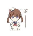 くまうさwithセーラー服（個別スタンプ：30）