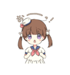 くまうさwithセーラー服（個別スタンプ：36）