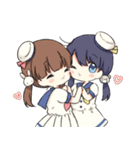 くまうさwithセーラー服（個別スタンプ：39）