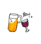 遠距離GANBARUMON:)（個別スタンプ：16）