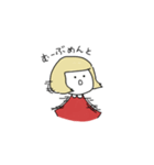 英語を話したいおんなのこ（個別スタンプ：29）
