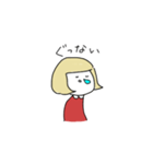 英語を話したいおんなのこ（個別スタンプ：31）