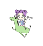 気だるいラサちゃん（個別スタンプ：3）