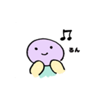 むらさきの子の日々のスタンプ（個別スタンプ：3）