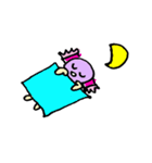 むらさきの子の日々のスタンプ（個別スタンプ：11）