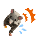ネズミと私（個別スタンプ：1）