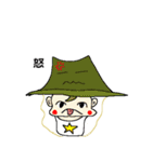 帽子ちゃんと帽子（個別スタンプ：5）