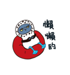 愚かな小さな青い足（個別スタンプ：31）