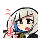ぱっつん女の子スタンプ‼（個別スタンプ：13）