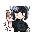 ぱっつん女の子スタンプ‼（個別スタンプ：22）