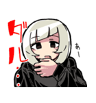 ぱっつん女の子スタンプ‼（個別スタンプ：23）