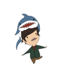 サメとボク（個別スタンプ：1）