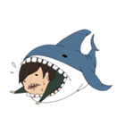 サメとボク（個別スタンプ：5）
