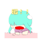 兎野さたちゃんのひととき（個別スタンプ：8）