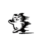 貧血気味なオッドアイの白ねこ（個別スタンプ：12）