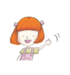 モーリーとわたし がっこうせいかつ（個別スタンプ：4）