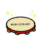 打楽器シンプル敬語スタンプ（個別スタンプ：1）