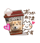 るんと、ここあ 2（個別スタンプ：1）