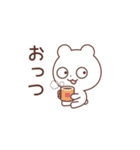 キョロクマチャン（個別スタンプ：9）