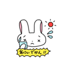 ネイティブ名古屋弁うさぎさん（個別スタンプ：19）