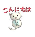 とりにゃんこ（基本スタンプ）（個別スタンプ：3）