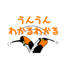 自分用鳥スタンプ。（個別スタンプ：6）