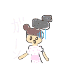 おだんごおんなのこ（個別スタンプ：6）