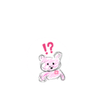 ピンクのスタンプ（個別スタンプ：6）