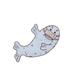 在宅アザラシ（個別スタンプ：5）