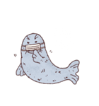 在宅アザラシ（個別スタンプ：9）