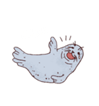 在宅アザラシ（個別スタンプ：14）